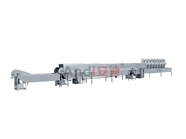 肉丸成型蒸煮冷却流水线